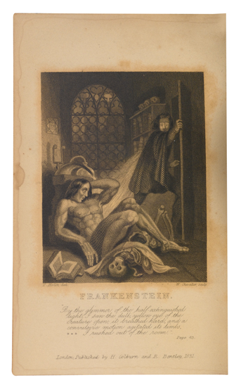 Appraisal: SHELLEY MARY Frankenstein or the Modern Prometheus Revised Corrected and