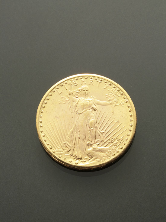 Appraisal: U S St Gaudens Twenty-Dollar Gold Coin Dated