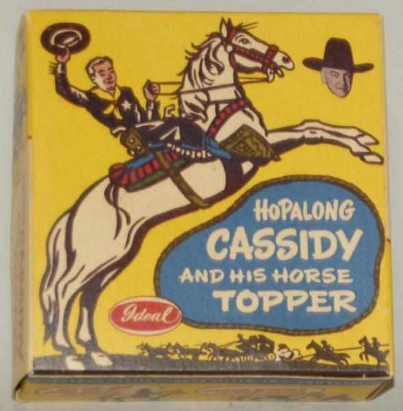 Appraisal: Vintage Ideal Hopalong Cassidy Hoppy Topper Includes colorful and crisp