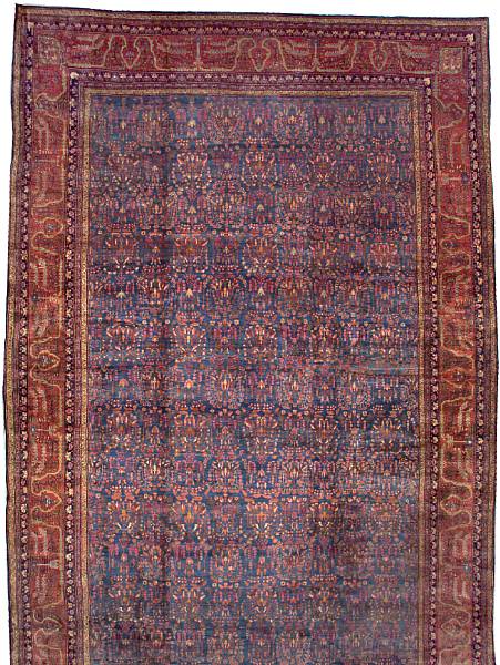 Appraisal: A Sarouk carpet Central Persia circa size approximately ft in