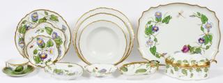 Appraisal: ANNA WEATHERLEY PORCELAIN DINNER SET HERMES 'SIESTA' PORCELAIN DINNER SET