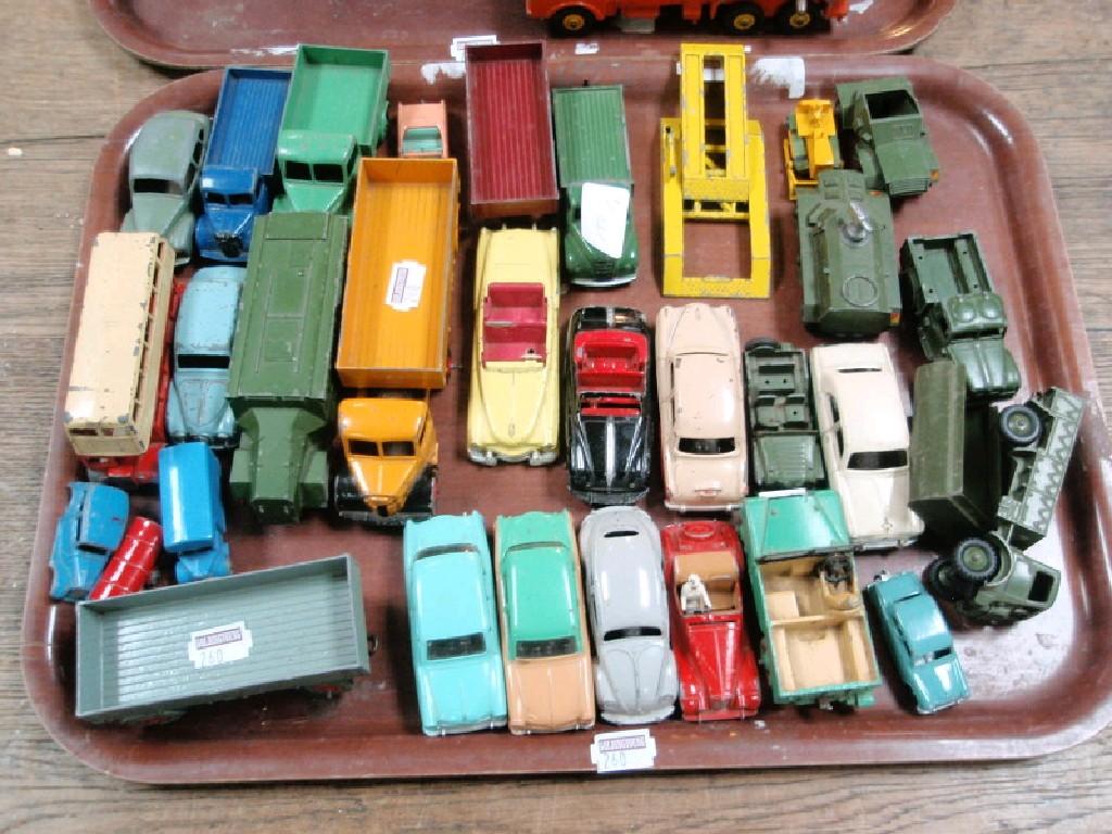 Appraisal: A collection of Dinky die cast vehicles and mainly in