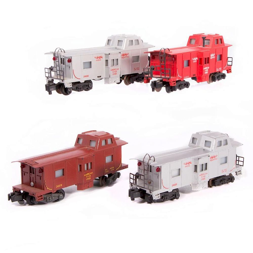 Appraisal: AF S Pcs AFL Caboose Lot AF S gauge Pcs