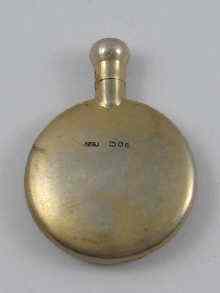 Appraisal: A silver gilt perfume bottle London