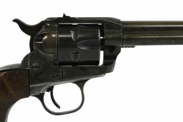 Appraisal: Ruger Single Six revolver caliber barrel six round cylinder wood