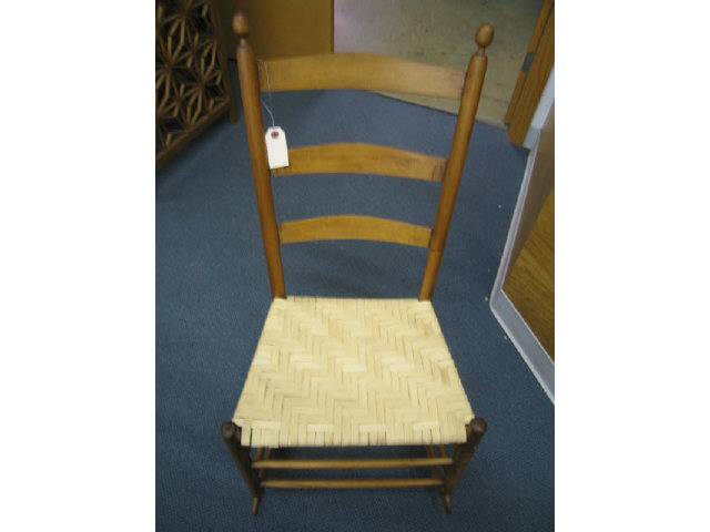 Appraisal: Shaker O Size Child's Rocker