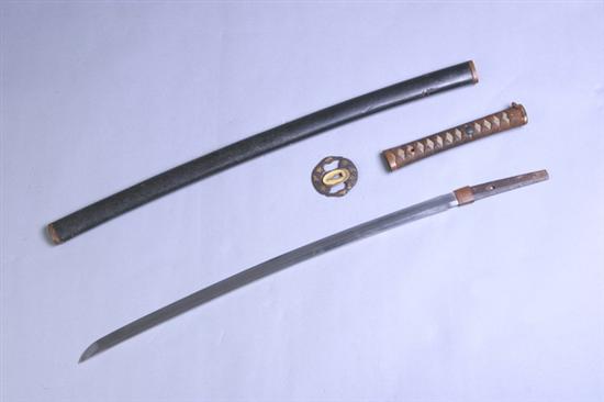 Appraisal: JAPANESE LONG SWORD KATANA Koto period Pre Fully mounted Chu-kissaki