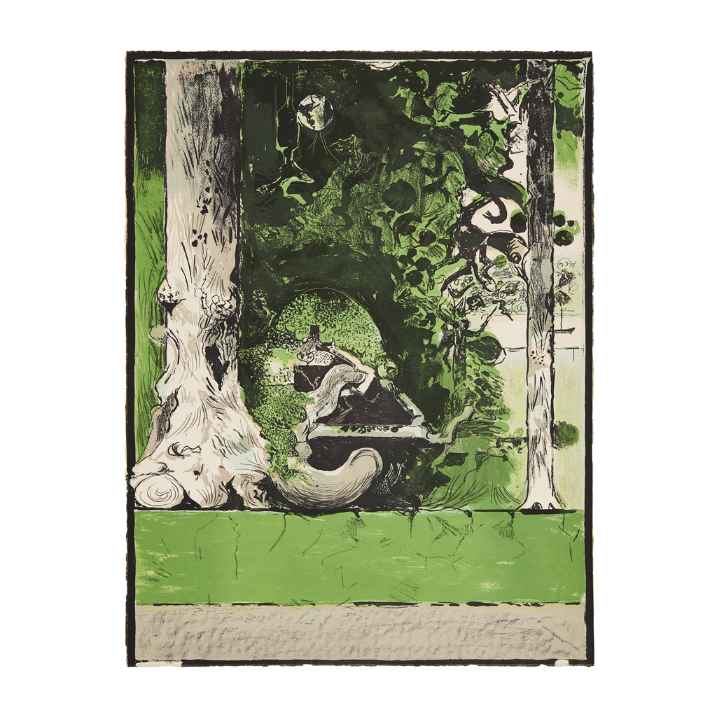 Appraisal: GRAHAM SUTHERLAND 'LA FORESTA' - Lithograph on paper cm x