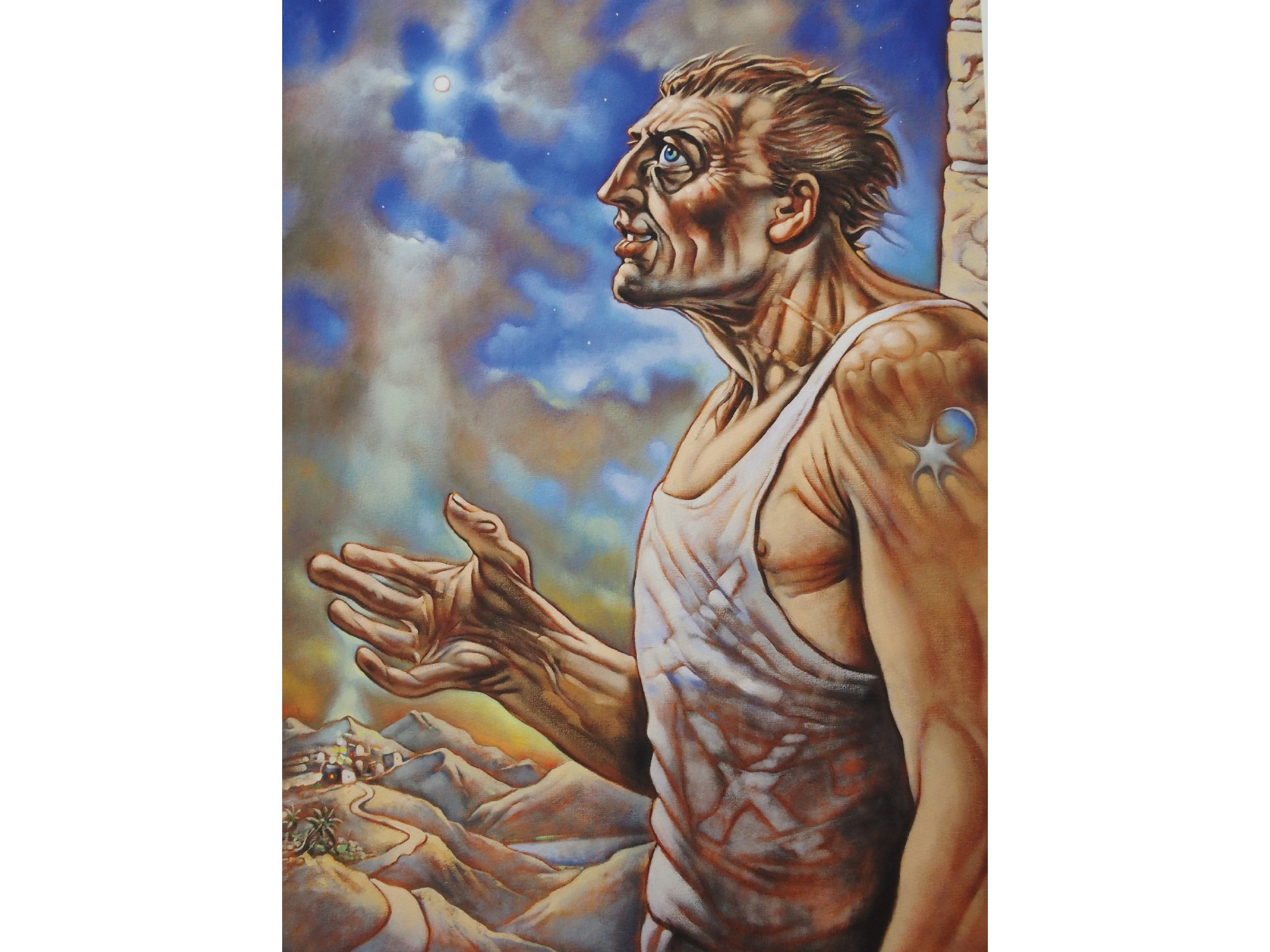 Appraisal: PETER HOWSON OBE Scottish b ARTABANArchival digital pigment print signed