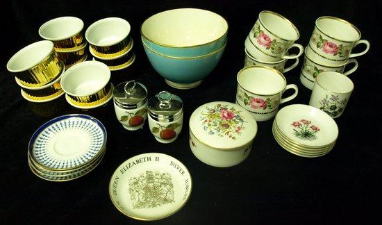 Appraisal: Eleven Royal Worcester ramekins and other decorative Worcester china