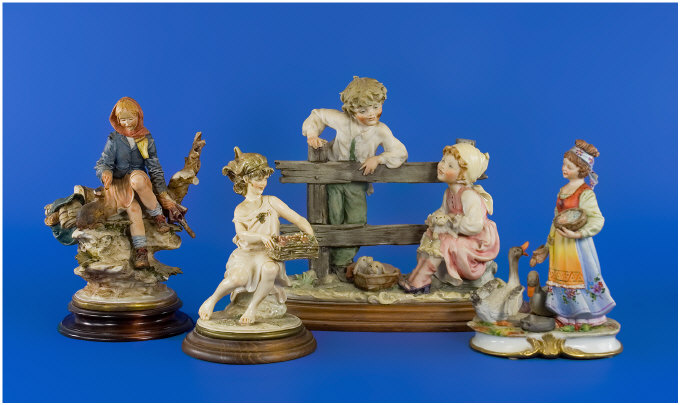 Appraisal: Collection Of Capodimonte Figures