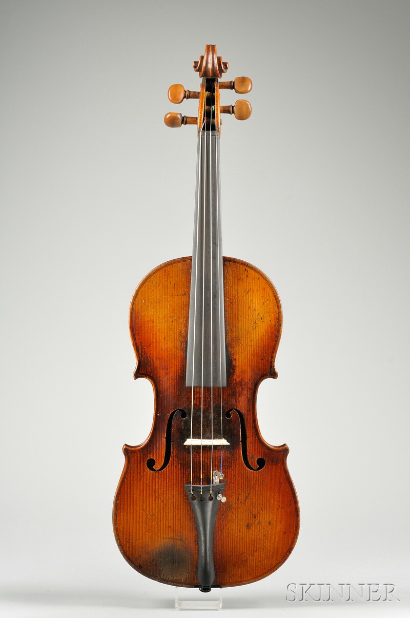 Appraisal: Mittenwald Violin c unlabeled length of back mm