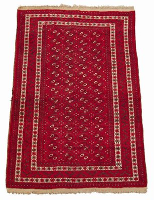 Appraisal: A Turkmen rug Afghanistan c x in x cm