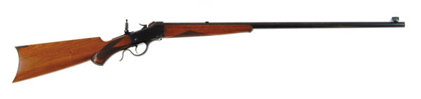 Appraisal: WINCHESTER SEMI-DELUXE LOW WALL SINGLE SHOT RIFLE Cal - SS