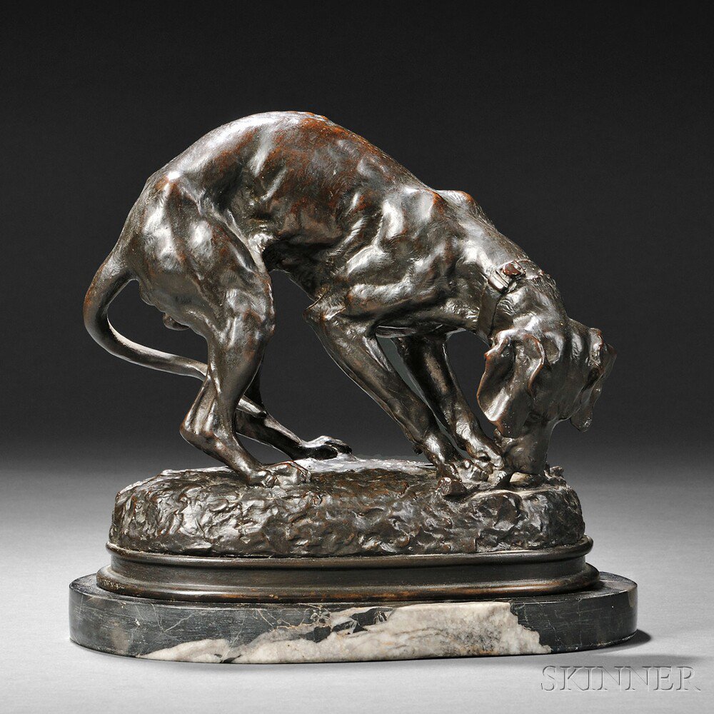 Appraisal: Alexander Phimister Proctor American - Bronze Figure of a Dog