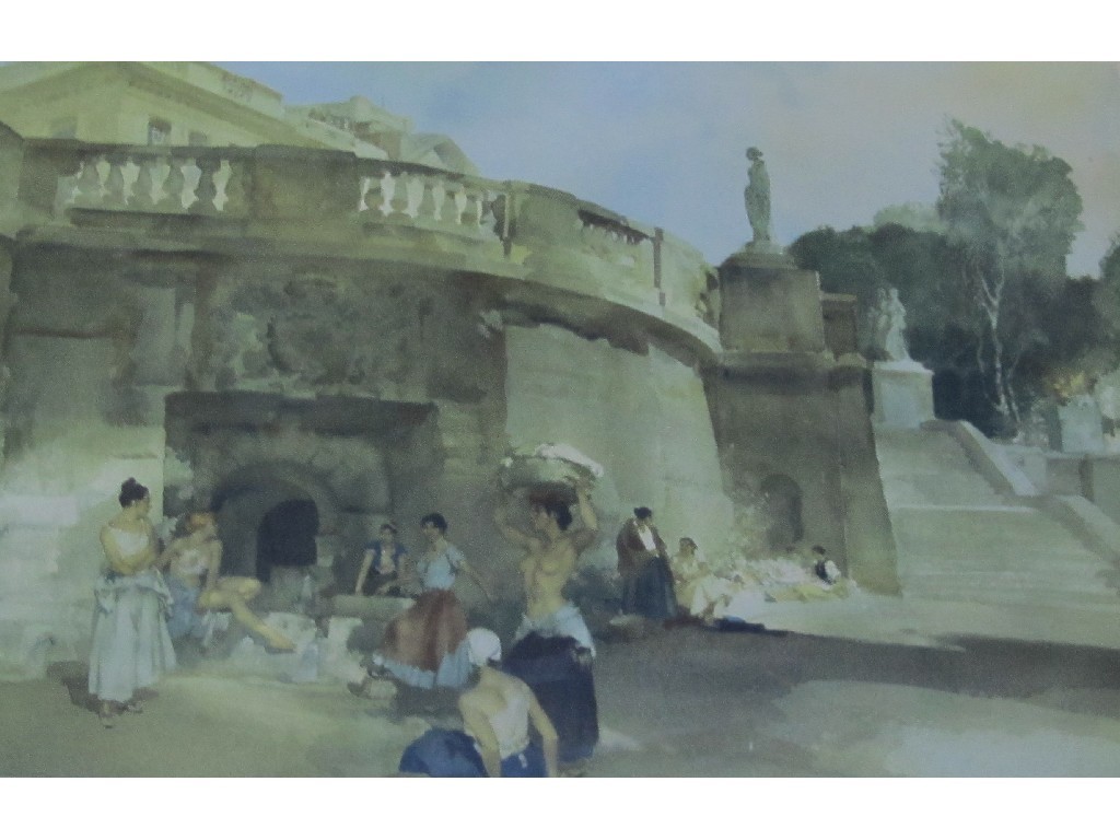 Appraisal: After SIR WILLIAM RUSSELL FLINT Limited Edition reproduction published by