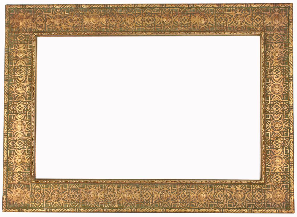 Appraisal: th C Carved Giltwood Orientalist Frame th C Carved Giltwood