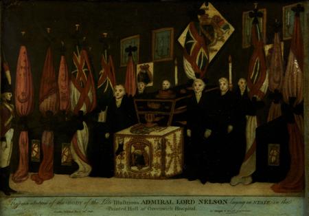 Appraisal: Representation of the body of the late Admiral Lord Nelson