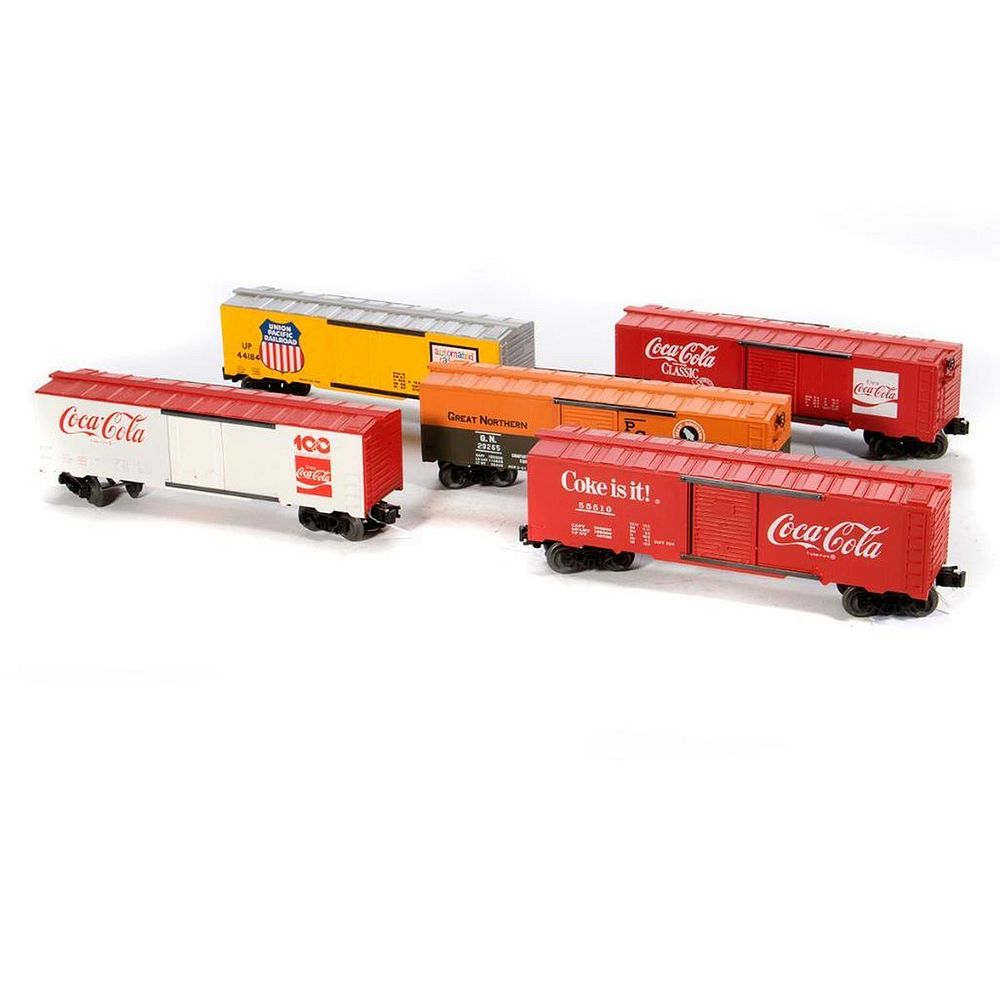 Appraisal: Coca-Cola Great Northern and Union Pacific cars Coca-Cola Great Northern