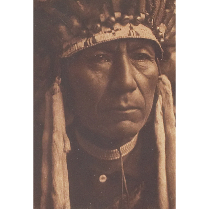 Appraisal: Edward Sheriff Curtis photogravure ''A Nez Perce '' margin stamped