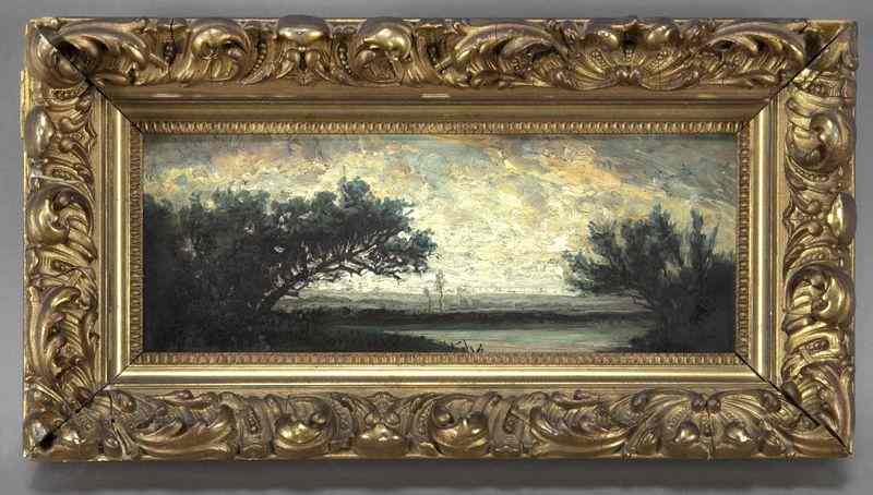 Appraisal: William Lewis Marple ''Early Evening River Scene''oil on board Signed