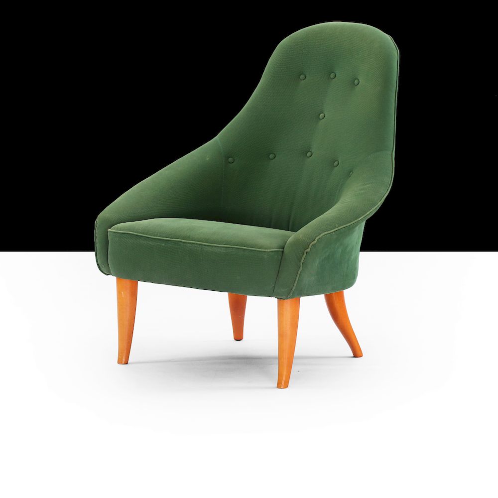 Appraisal: Kerstin H rlin Holmqvist Very nice Lilla Eva armchair Kerstin