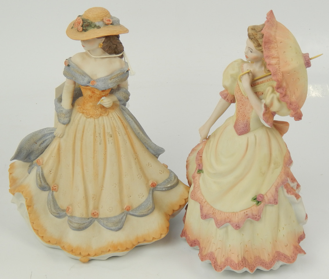 Appraisal: Two Coalport lady figures comprising Montpellier Walk and Age of