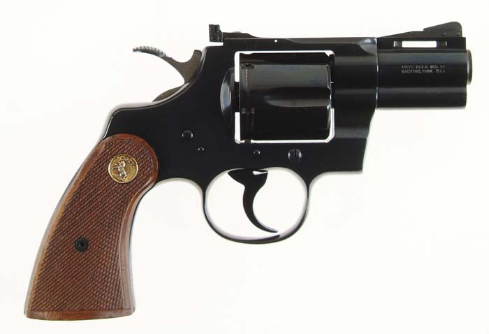 Appraisal: COLT PYTHON REVOLVER Cal Mag SN LA Blue finish -