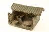 Appraisal: STONEWARE SCULPTURE - Han Dynasty Chinese funeral piece depicting granary