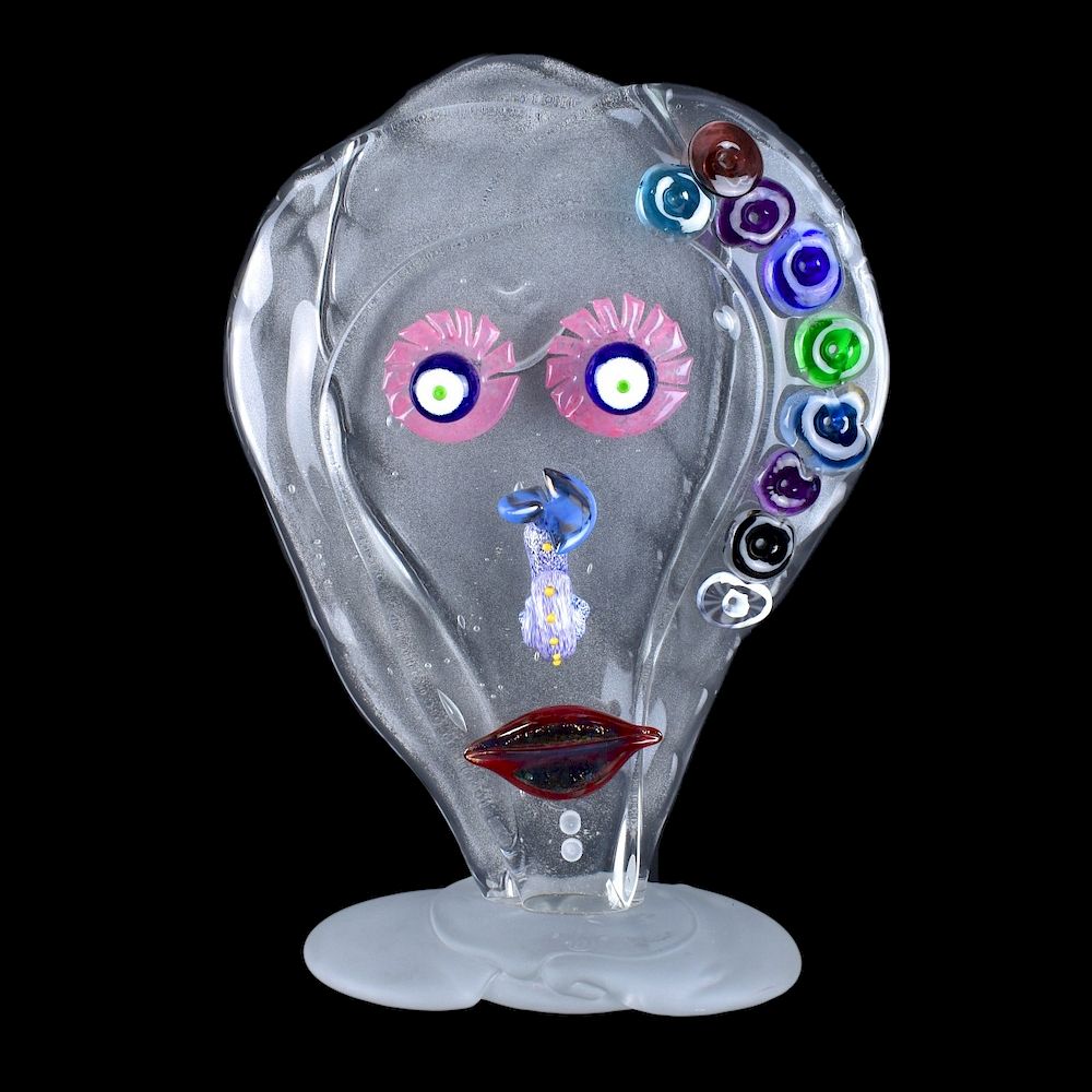 Appraisal: Olivier Mallemouche Glass Sculpture Olivier Mallemouche French th Century Glass