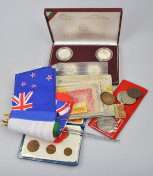 Appraisal: A cased set of four Sterling silver proof Portuguese commemorative