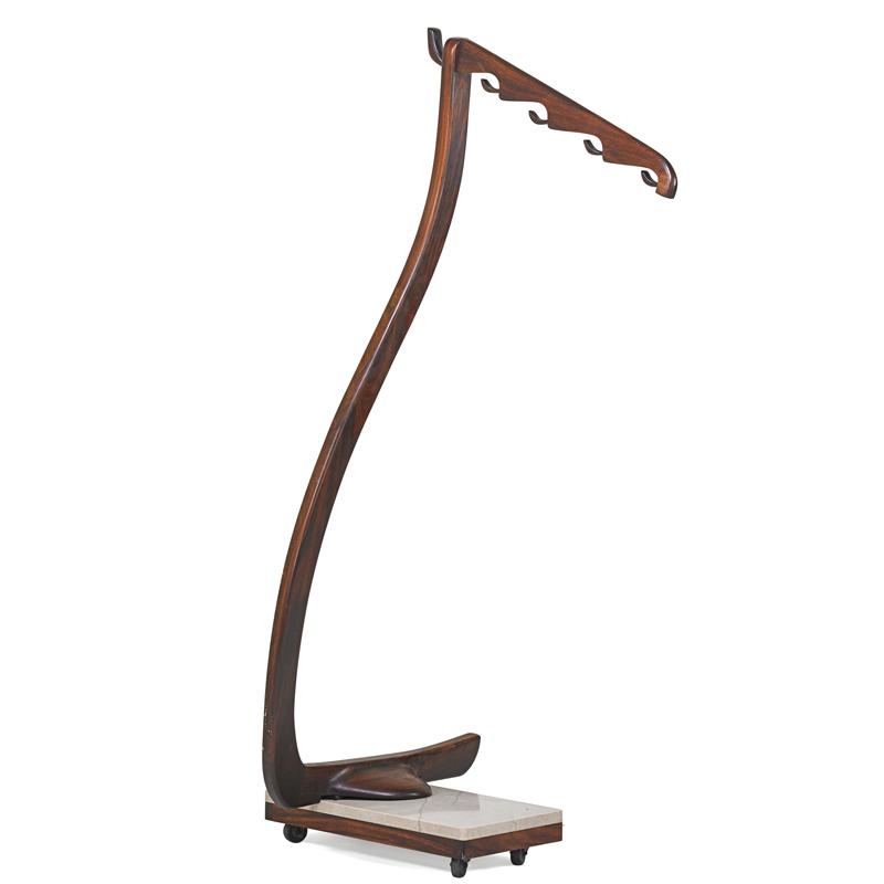 Appraisal: FEDERICO ARMIJO Coat rack Condition Report Rich patina to original