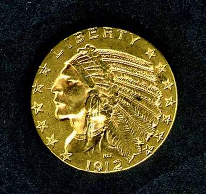 Appraisal: piece Gold Coin United States of America Half Eagle Some