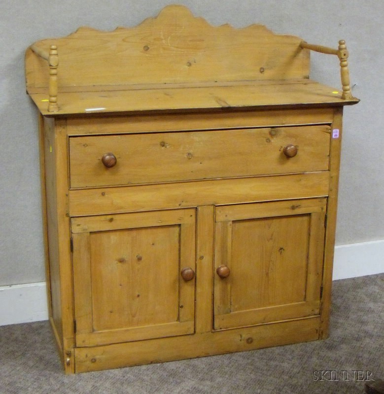 Appraisal: Provincial Pine Commode