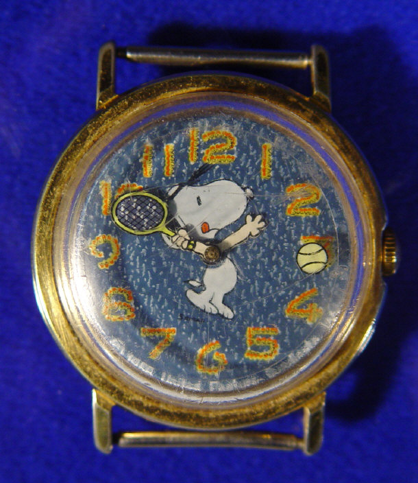 Appraisal: Snoopy wrist watch copyright United Feature Syndicate Inc