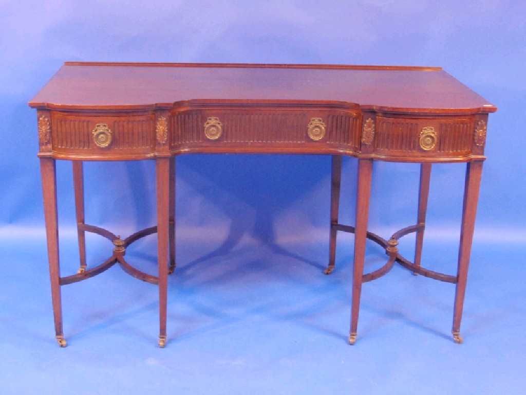 Appraisal: A Howard Sons Ltd Neo Classical revival side table of