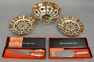 Appraisal: Group of Royal Crown Derby to include a pair of