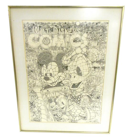 Appraisal: John Fawcett American th C Walt Disney's Comics and Stories