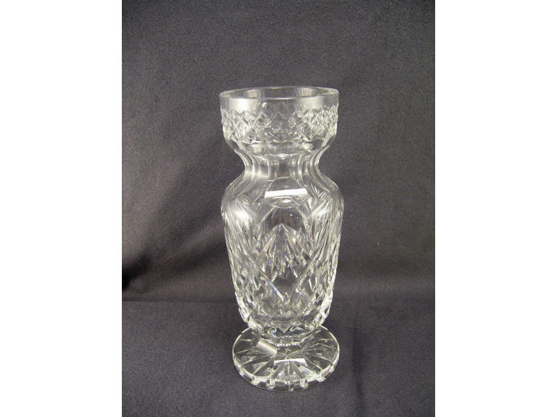 Appraisal: Waterford Vase Crystal vase signed Waterford measures high