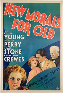 Appraisal: New Morals for Old MGM One sheet x Pre-code romance