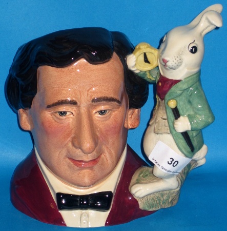 Appraisal: Royal Doulton large Character Jug Lewis Carroll D seconds