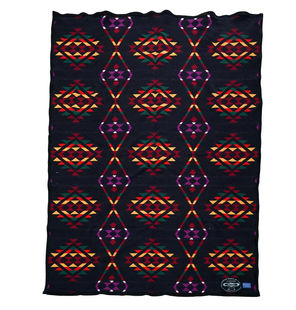 Appraisal: PENDLETON DEWEY TRADING CO WOOL BLANKETNavajo Trail from the Southwest