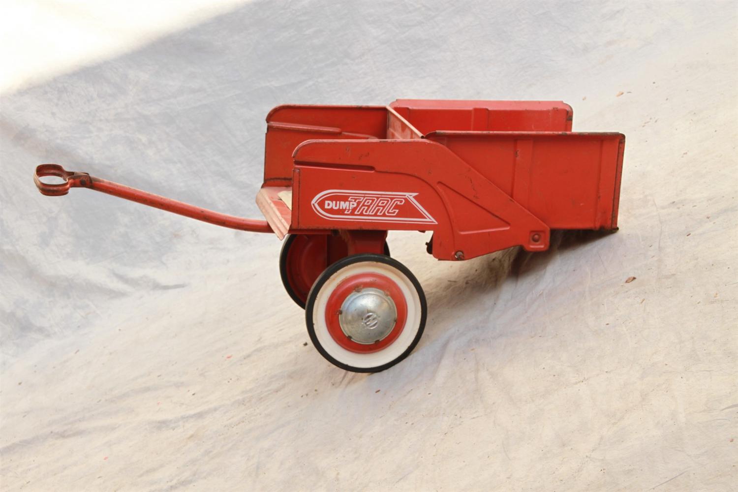 Appraisal: DumpTrac dump wagon red - h x l x w