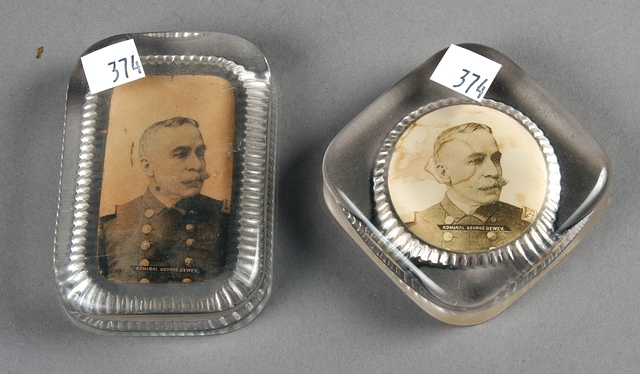 Appraisal: paper weights of Dewey