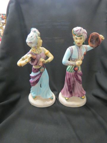 Appraisal: Pair of Goldschieder Royal Blackamoor figurines by artist Barbara Loveday