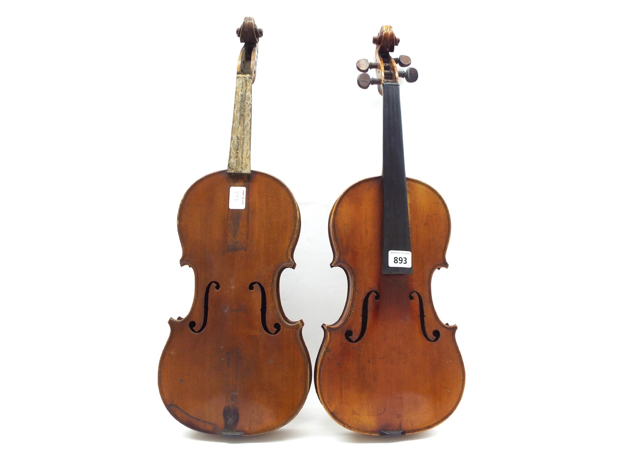 Appraisal: French J T L violin circa cm also another early