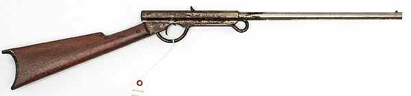 Appraisal: H M Quackenbush Air Rifle cal barrel S N Condition