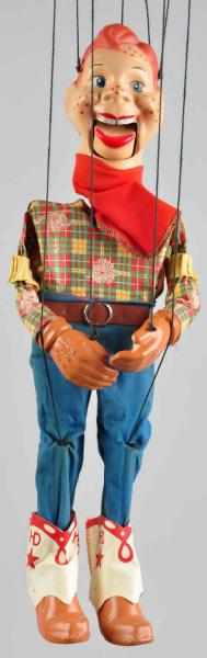 Appraisal: Lot of Howdy Doody Character Marionettes Includes Howdy Doody one