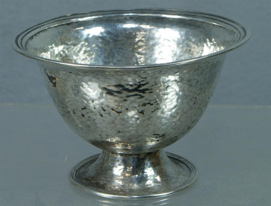 Appraisal: Gorham hammered sterling silver bowl A d TO Estimate -