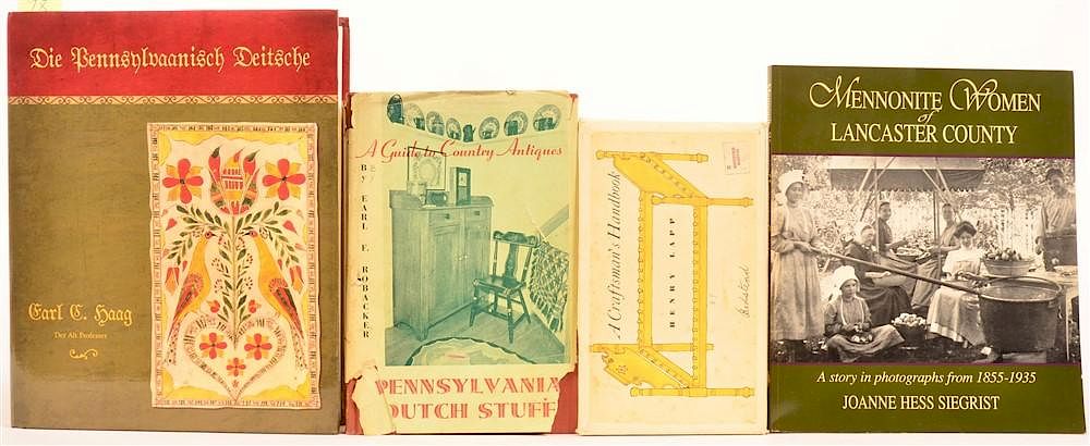 Appraisal: vols Books on Penna German Arts Life Henry Lapp --